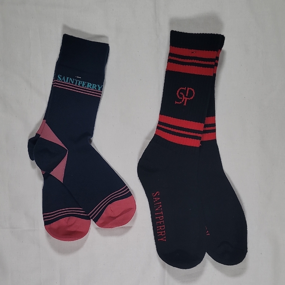 Two Pair of Saint Perry Socks
